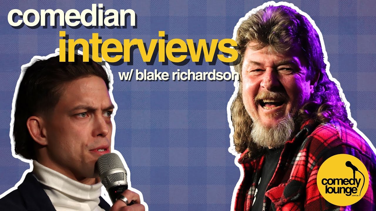 comedian interview with Chris Franklin staring Blake Richardson at Comedy Lounge in Perth, Western Australia