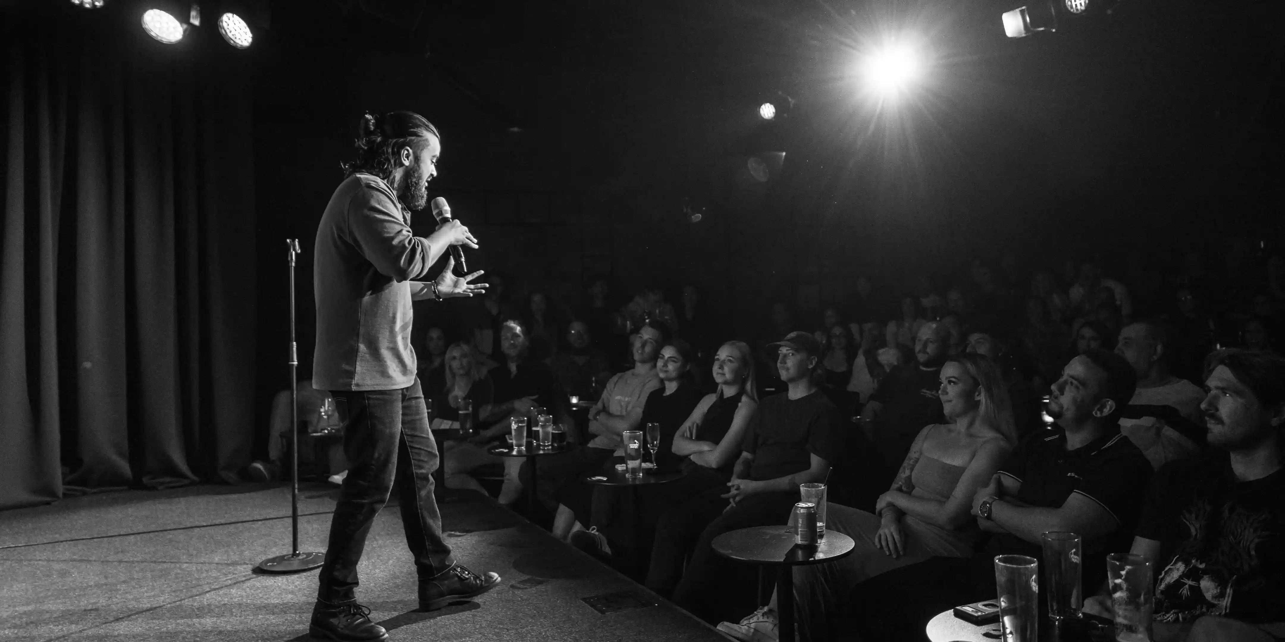 Famous comedians performing at Comedy Lounge in Perth City